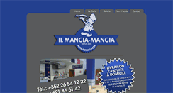 Desktop Screenshot of ilmangiamangia.lu